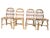 Vintage Rattan Chairs, 1960s, Set of 4 For Sale - Image 3 of 11