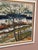 Stig Hallblom, Landscape with Houses and Trees, 1950s, Oil Painting on Panel, Framed For Sale - Image 12 of 18