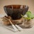 Contemporary Vita Amber Glass Bowl For Sale - Image 3 of 4