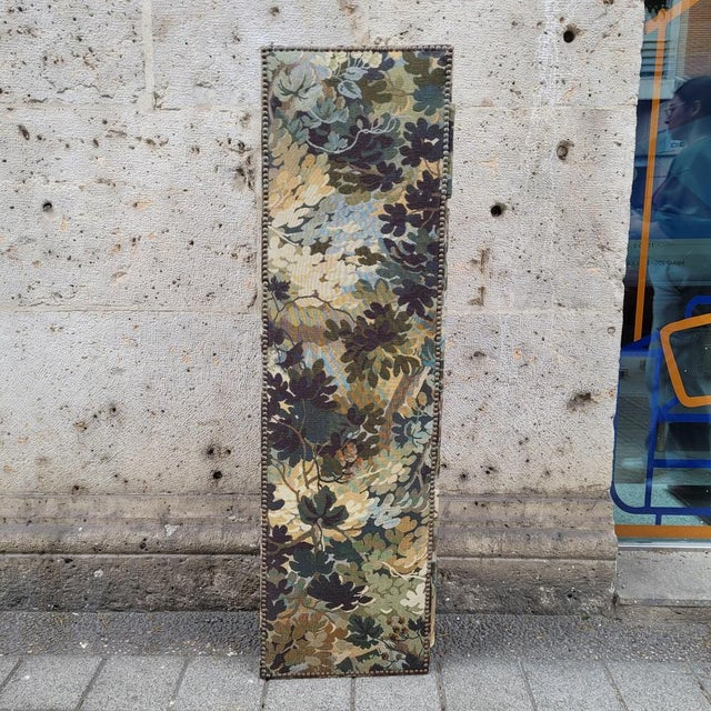 Vintage French Three-Panel Screen, 1950s For Sale - Image 10 of 18
