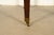 Wood Barbara Barry Style Hollywood Regency Walnut and Parcel Gilt Tea Table or Occasional Side Table by Ethan Allen For Sale - Image 7 of 9