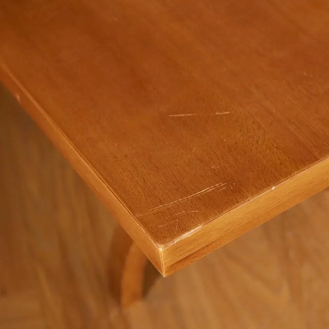 Wood Bench in the style of Emilio Lancia, 1930s For Sale - Image 7 of 11