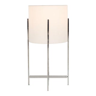 Chromed Brass & Acrylic Table Lamp by Paul Mayen for Habitat, 1955c. For Sale