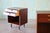 Mid-Century Modern 1950s Harvey Probber Nightstands Pair Mahogany and Brass Mid Century Modern, Attributed For Sale - Image 3 of 11