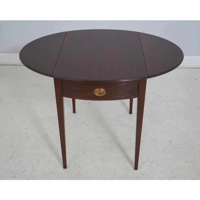 Kittinger Kittinger Wa-1006 Colonial Williamsburg Pembroke Table For Sale - Image 4 of 12