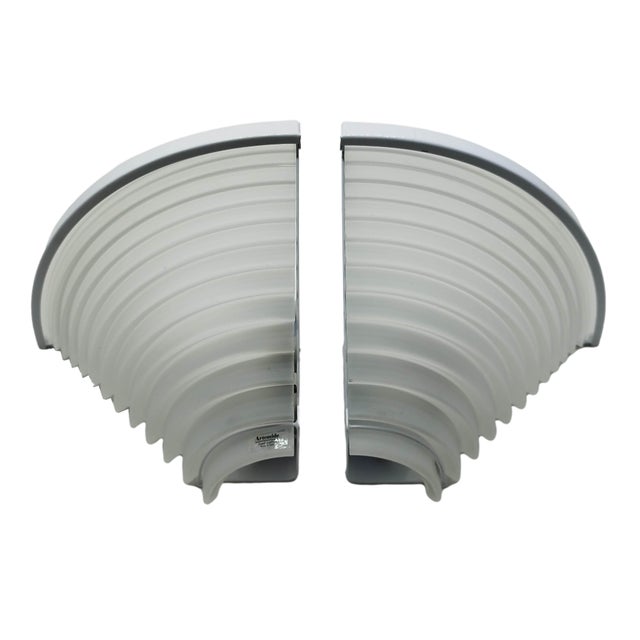 Vintage Italian Wall Lamps by Angelo Mangiarotti for Artemide, 1980s, Set of 2 For Sale - Image 11 of 11