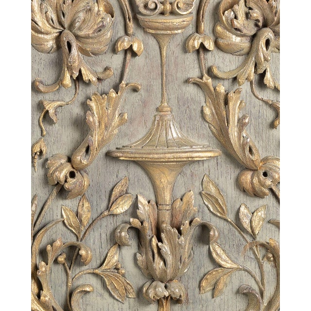 Mid 19th Century Set of Three 19th Century Carved Panels, St. Peter's Rome Provenance, Renaissance Revival For Sale - Image 5 of 15