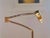 Tall Modernist Golden Height Adjustable Floor Lamp 1970s For Sale - Image 12 of 17