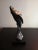 This is a Solid Resin 10" Dolphin on wave Figurine Statue on Pedestal. Procured at an auction