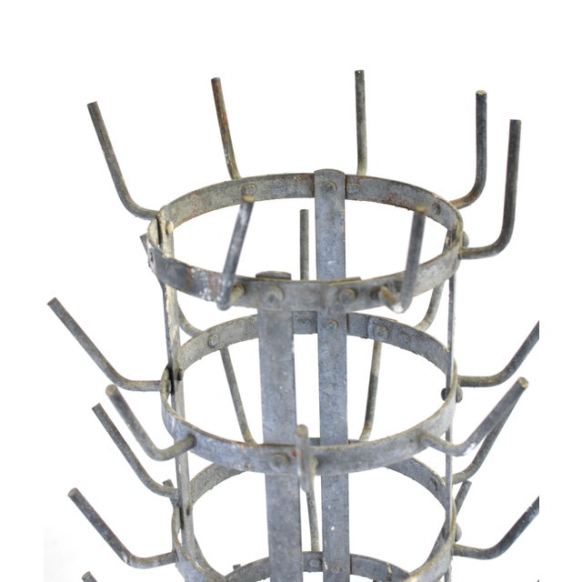Metal Bottle Dryer, Display your empty bottles, A fun home wine room/bar accessory or great piece for Brewery or Vineyard....