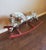 White Antique Childs Rocking Horse For Sale - Image 8 of 11