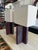 An exceptional pair of California Postmodern sculptural table lamps by Deszign, Inc. of Fullerton, California, showcasing...