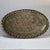 1940s Old World Oval Tray Large 24 Inch Embossed Floral Platter Authentic Well Preserved. For Sale - Image 12 of 17