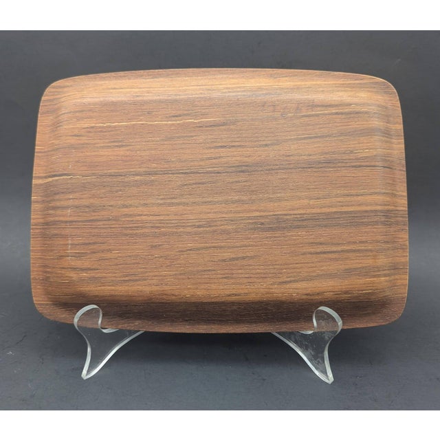 Mid 20th Century Mid 20th Century Teak Pressed Bentwood Tray For Sale - Image 5 of 11