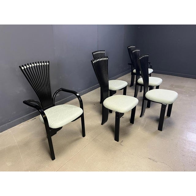 Totem Chairs by Torstein Nilsen for Westnofa, 1980s, Set of 6 For Sale - Image 11 of 15