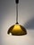 Hanging Lamp in Brown White Acrylic from Elio Martinelli For Sale - Image 11 of 11