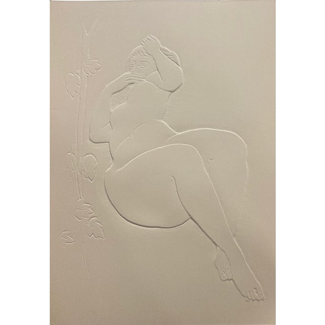 Antoniucci Volti, Femme au lierre (Nude), Etching For Sale