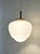 1960s acorn shaped opaline pendant lights by czech light makers napako. napako is a historical czech lighting manufacturer...