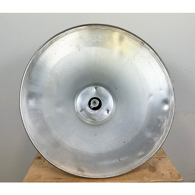 Large Industrial Aluminium Pendant Light from Elektrosvit, 1960s For Sale - Image 17 of 18