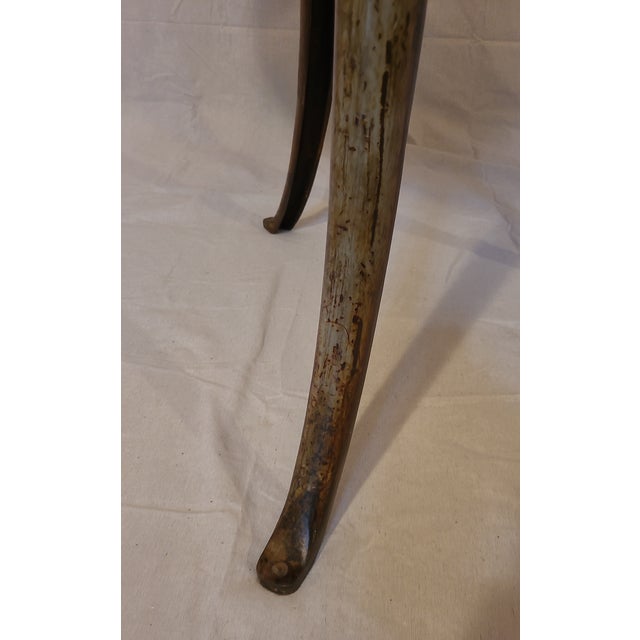 Vintage Industrial Table For Sale - Image 4 of 4