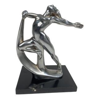 Art Deco Sculpture, 1940s For Sale