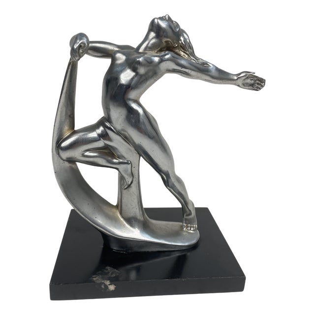 Art Deco Sculpture, 1940s For Sale