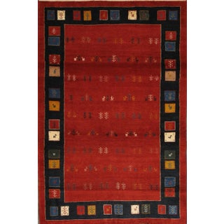 Pasargad Gabbeh Collection - 3'11" X 5'11" For Sale