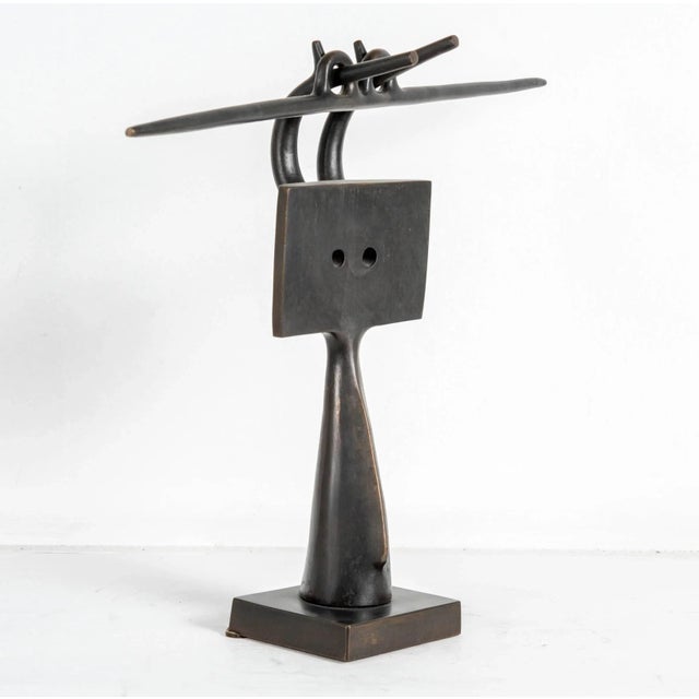 Bronze Sculpture by Victor Roman, 1970s For Sale - Image 4 of 8