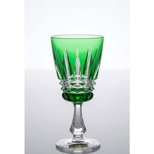 Expertly handcrafted in the 1980s by Villeroy & Boch’s prestigious V&B Wadgassen glass workshop in the Saar region of...