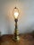 Late 20th Century Vintage Stiffel Solid Brass Table Lamp — Heavy Cast Traditional Regency Base For Sale - Image 5 of 7