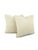 From Groundworks is Louvered in the color Beige. This pillow is backed with Pindler & Pindler Townsend in Papyrus. The...
