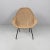 Italian mid-century modern armchair Du 50 by Gastone Rinaldi for Rima, 1950s Armchair model Du 50 in metal and straw. The...