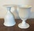 Antique Early 19th Century French Empire White Opaline Glass Wine Goblets Circa 1820 - A Pair For Sale - Image 12 of 12