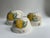 Vintage Set of 3 Maxcera Corp. "Watercolor Lemon" Ceramic Nesting Bowls For Sale - Image 13 of 18