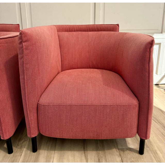 2020s Pair of Philippe Nigro Hémicycle Armchairs for Ligne Roset For Sale - Image 5 of 18