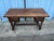 Rustic Elizabethan Style Carved Oak Table Desk. 19th Century. For Sale - Image 3 of 12
