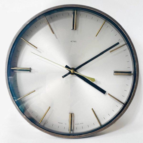 Mid-Century Wall Clock from Metamec, 1950s For Sale - Image 10 of 10