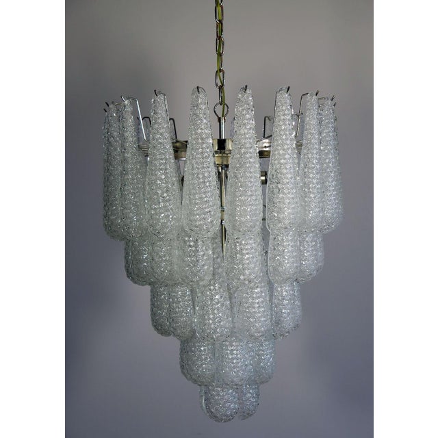 Murano Petal Chandeliers, 1970s, Set of 2 For Sale - Image 17 of 18