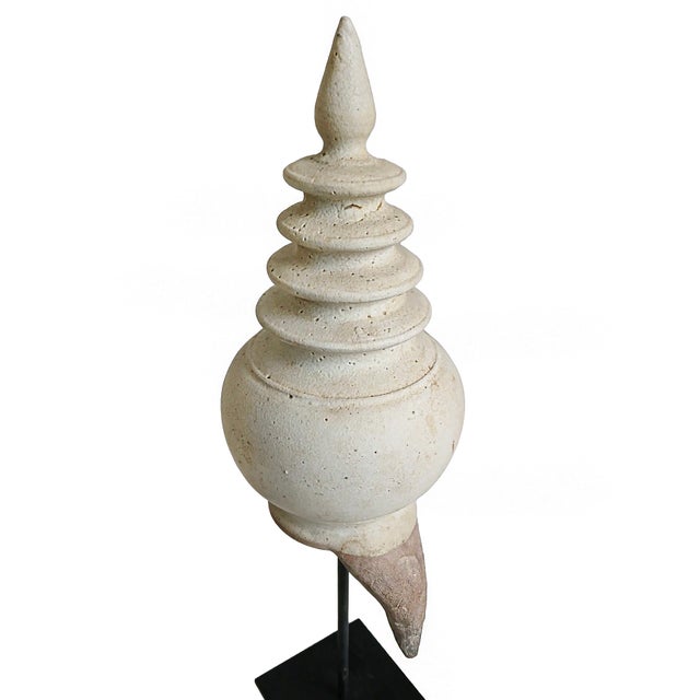 Mid 20th Century Thai Stupa Architectural Detail For Sale - Image 9 of 13