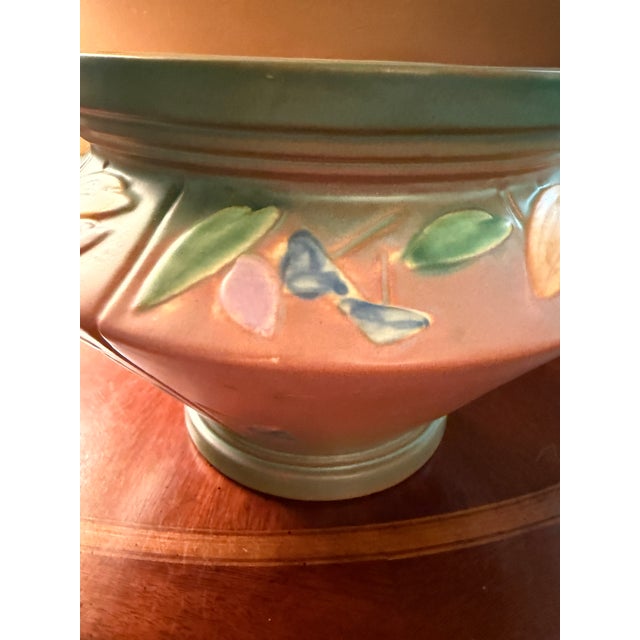Roseville Pottery Roseville Pottery Futura Jardiniere Planter 616-7 Art Deco Unmarked Ca. 1928 For Sale - Image 4 of 18