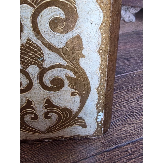 Vintage Florentine Bookends For Sale - Image 10 of 12