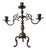 Antique Three-Armed Candlestick in Bronze, 1960s For Sale
