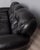 Vintage Italian Three-Seater Sofa in Black Leather, 1970s For Sale - Image 9 of 18