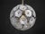 Vintage Italian Sputnik Crystal Pendant Light with 51 Daisy Clear Glasses, 1990s For Sale - Image 6 of 16