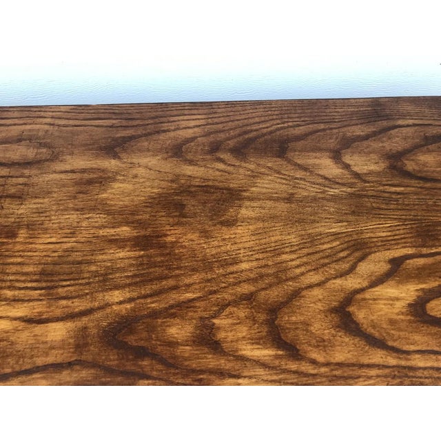 Vintage Brown Desk, 1970s For Sale - Image 10 of 18