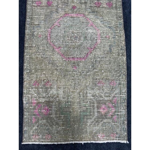 Contemporary Turkish Yastik Rug 1'6" x 2'11" For Sale - Image 3 of 5