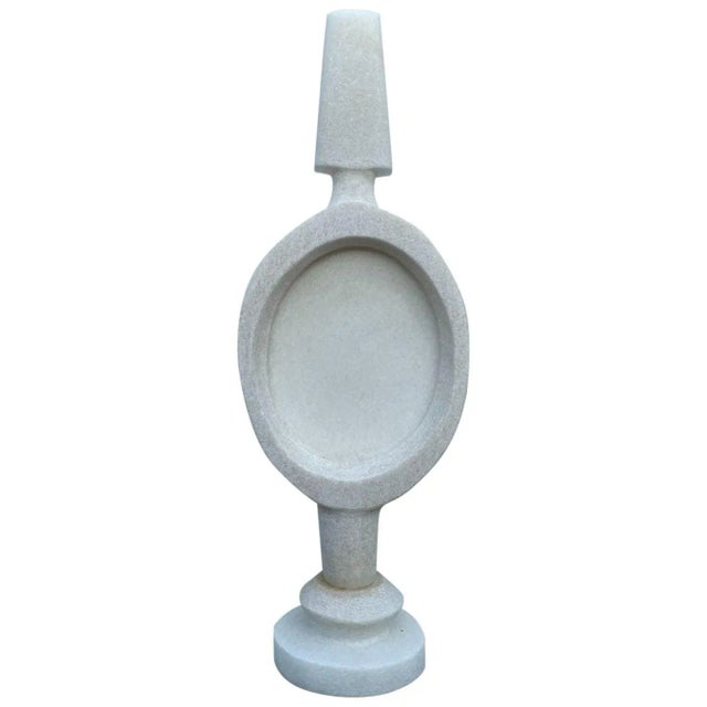 Vanitas Hand Carved Marble Sculpture by Tom Von Kaenel For Sale - Image 6 of 6