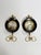 19th Century Wooden and Brass Coat Hooks, France, Set of 2 For Sale - Image 10 of 11