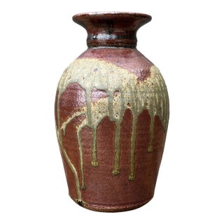 Vintage Original Studio Pottery Vase For Sale