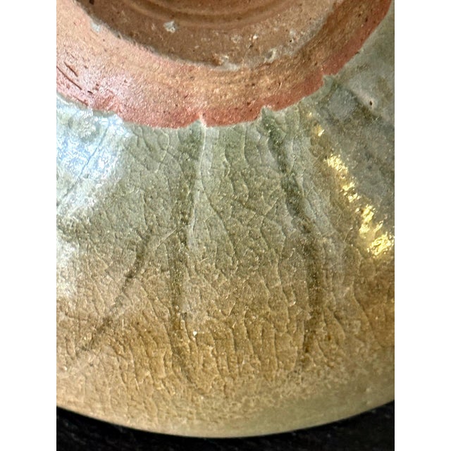 Celadon Ceramic Lotus Bowl Korean Goryeo Dynasty with Tomobako For Sale In Atlanta - Image 6 of 15